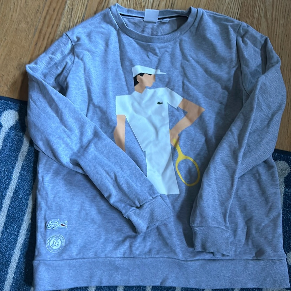 Lacoste tennis polo sweatshirt